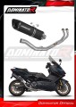 complete exhaust system with muffler DOMINATOR Full System HP6 BLACK fits to Yamaha XP 560 TMAX 2020  2024