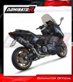 kompletny układ wydechowy z tłumikiem DOMINATOR Full System HP6 CZARNY pasujący do motocykla Yamaha XP 560 T-MAX 2020 - 2024 3