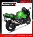 escape silenciador DOMINATOR HP5 compatible con la motocicleta KAWASAKI ZZR 1400 2012  2023 3