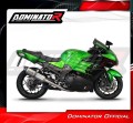 escape silenciador DOMINATOR HP5 compatible con la motocicleta KAWASAKI ZZR 1400 2012  2023 4
