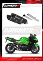 escape silenciador DOMINATOR HP5 negro compatible con la motocicleta KAWASAKI ZZR 1400 2012  2023