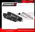 escape silenciador DOMINATOR HP5 negro compatible con la motocicleta KAWASAKI ZZR 1400 2012  2023 2