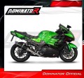 exhaust muffler DOMINATOR HP5 BLACK fits to KAWASAKI ZZR 1400 2012  2023 4