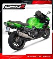 escape silenciador DOMINATOR titanio HP5 compatible con la motocicleta KAWASAKI ZZR 1400 2012  2023 3