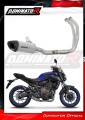 kompletny układ wydechowy z tłumikiem DOMINATOR Full System Tytanowy HP8 pasujący do motocykla Yamaha MT 07 2014 - 2020