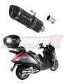 escape silenciador DOMINATOR HP1 negro compatible con la motocicleta Aprilia Atlantic 500 Sprint  3