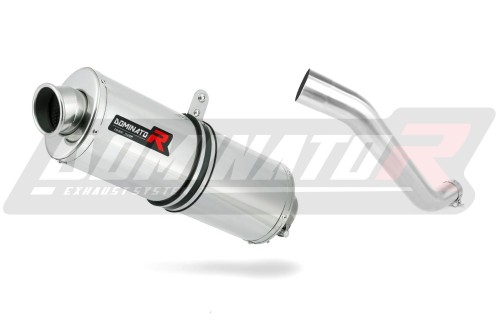 escape silenciador DOMINATOR oval compatible con la motocicleta Aprilia Tuono V4 R APRC 2011  2014 3