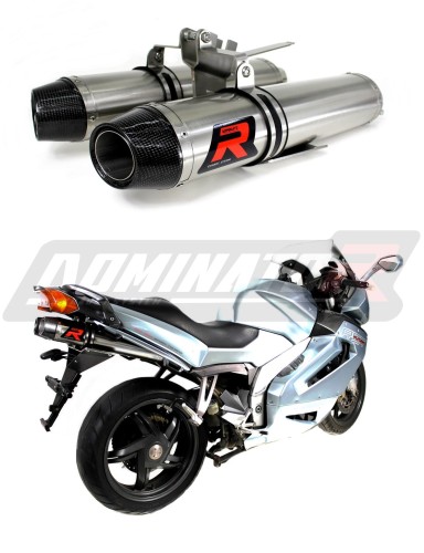 escape silenciador DOMINATOR HP3 compatible con la motocicleta Aprilia RST 1000 FUTURA 2001  2004 8