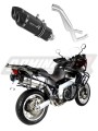 escape silenciador DOMINATOR HP1 negro compatible con la motocicleta Aprilia ETV 1000 Caponord 2001  2004 3