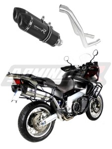 Aprilia ETV 1000 Caponord 2001 - 2004 Silenciador Escape HP1 NEGRO + dB killer medium