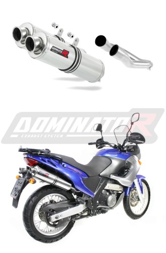 exhaust muffler DOMINATOR ROUND fits to Aprilia Pegaso 650 2001  2004 5