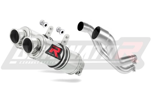 exhaust muffler DOMINATOR GP1 fits to Aprilia Pegaso 650 Strada 2005  2006 3