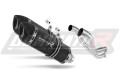 exhaust muffler DOMINATOR HP1 BLACK fits to Aprilia Pegaso 650 Trail 2006  2010 2