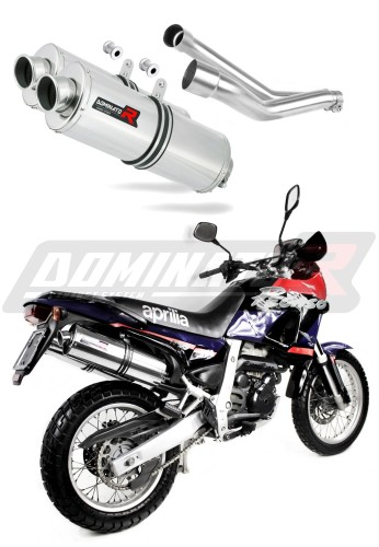 escape silenciador DOMINATOR oval compatible con la motocicleta Aprilia Pegaso 650 GA 1992  1996 5