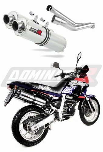 escape silenciador DOMINATOR redondo compatible con la motocicleta Aprilia Pegaso 650 GA 1992  1996 5