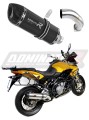 Aprilia ETV 1200 Caponord 2013 - 2016 wydech Tłumik HP1 BLACK + dB killer medium