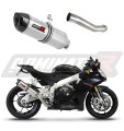escape silenciador DOMINATOR HP1 compatible con la motocicleta Aprilia RSV 4 R APRC Factory 2011  2015 6