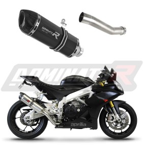 Aprilia RSV 4 R APRC Factory 2011 - 2015 Silenciador Escape HP1 NEGRO + dB killer medium