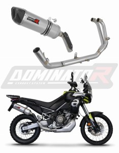 Aprilia Tuareg 660 2021 - 2023 Sistema de escape Colector Silenciador HP6 + dB killer medium