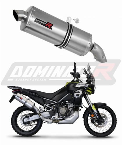 Aprilia Tuareg 660 2021 - 2022 EXHAUST Muffler Auspuff Sportauspuff Silencer Echappement Silencieux Scarico Scarichi Escape Wydech Tłumik P7 Dominator Exhaust System x