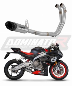 Aprilia RS 660 2020 - 2024 Sistema de escape Colector Silenciador Titanio HP8 + dB killer medium