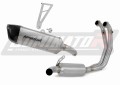 sistema de escape completo con silenciador DOMINATOR Full System titanio HP6 compatible con la motocicleta Aprilia Tuono 660 2021  2024 3