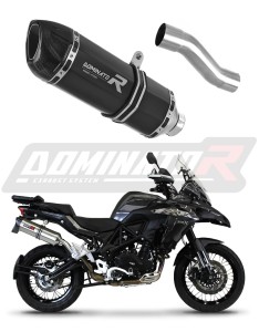 Benelli TRK 502X 2018 - 2021 Silenciador Escape HP1 NEGRO + dB killer medium