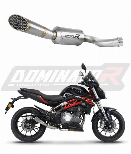 escape silenciador DOMINATOR GP3 compatible con la motocicleta Benelli BN 302 S 2016  2020 6
