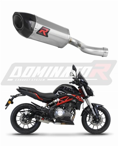 escape silenciador DOMINATOR HP5 compatible con la motocicleta Benelli BN 302 S 2016  2020 6