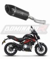 escape silenciador DOMINATOR HP5 negro compatible con la motocicleta Benelli BN 302 S 2016  2020 6