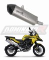 escape silenciador DOMINATOR titanio HP7 compatible con la motocicleta Benelli TRK 502 X 2022  2023 6