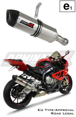 S1000RR Exhaust BMW Homologated EC Type approval  Street legal Approval Certificate Muffler Auspuff Sportauspuff Silencer Echappement Silencieux Scarico Scarichi Escape Wydech Tłumik HP1 2012 - 2014 Dominator x