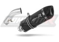 escape silenciador DOMINATOR HP1 negro compatible con la motocicleta BMW R1200R 2006  2009 2