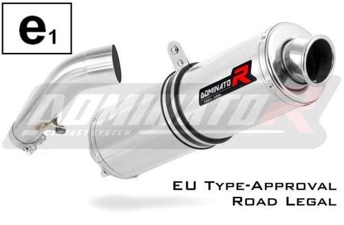 exhaust muffler DOMINATOR homologated road legal ROUND fits to R1200R 2006  2009 3