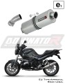 escape silenciador DOMINATOR homologado oval compatible con la motocicleta BMW R1200R 2010  2014 6