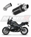 escape silenciador DOMINATOR GP1 negro compatible con la motocicleta BMW R1200R 2010  2014 6