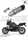 exhaust muffler DOMINATOR homologated road legal titanium HP1 fits the motorcycle BMW R1200R 2010   2014 6