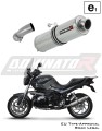 escape silenciador DOMINATOR homologado redondo compatible con la motocicleta BMW R1200R 2010  2014 6