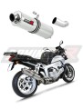 exhaust muffler DOMINATOR ROUND fits to BMW K1200R 2005  2009 6