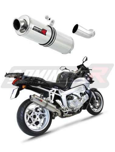 exhaust muffler DOMINATOR ROUND fits to BMW K1200R 2005  2009 6