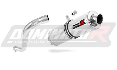 exhaust muffler DOMINATOR ROUND fits to BMW F650ST  3