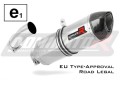 escape silenciador DOMINATOR homologado HP1 compatible con la motocicleta F800GS 2008  2017 3