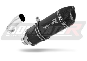 BMW F650GS 2008 - 2012 Silenciador Escape HP1 NEGRO + dB killer medium