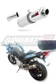escape silenciador DOMINATOR redondo compatible con la motocicleta BMW F800S 2006  2012 3