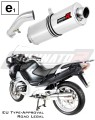 exhaust muffler DOMINATOR homologated road legal oval fits the motorcycle R1200RT 2004   2009 6