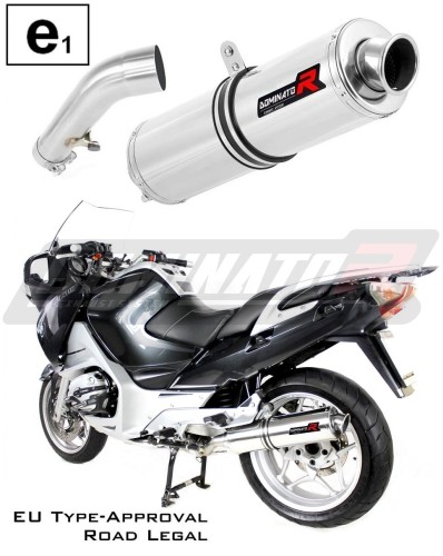 escape silenciador DOMINATOR homologado redondo compatible con la motocicleta R1200RT 2004  2009 6