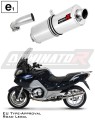 escape silenciador DOMINATOR homologado OVAL compatible con la motocicleta R1200RT 2010  2013 6
