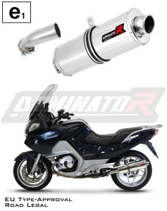 R1200RT Homologado Silenciador Escape OVAL 2010 - 2013