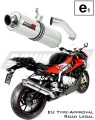 escape silenciador DOMINATOR homologado redondo compatible con la motocicleta S1000RR 2015  2016 5