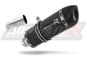 BMW F800ST 2006 - 2012 Silenciador Escape HP1 NEGRO + dB killer medium
